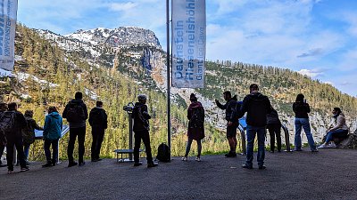 Fotografové u Ledové jeskyně (Dachstein)