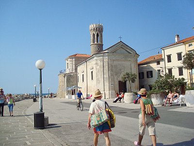 Piran. Slovinská Istrie. *