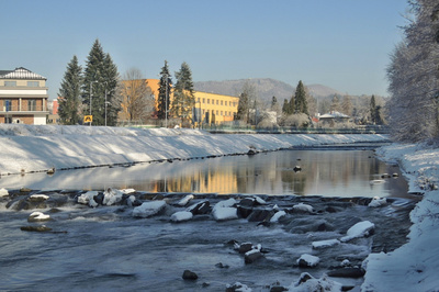 Podzimní Rožnovská Bečva