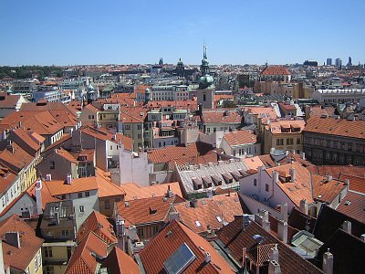 Praha plná střech