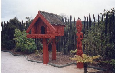 Rotorua - maorské umění