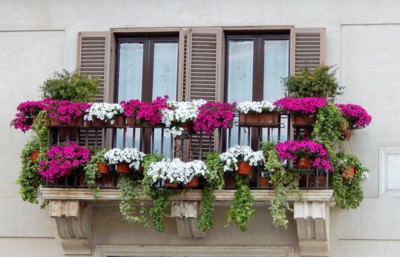 Balkón štěstí...