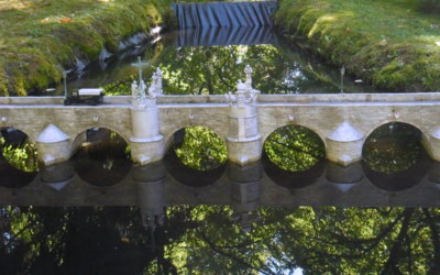 Písecký kamenný most v miniatuře