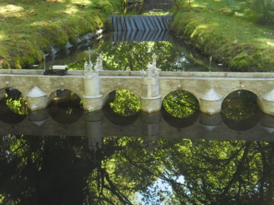 Miniatura kamenného mostu v Písku