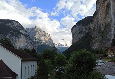 Městečko Lauterbrunnen