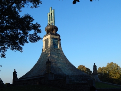 Z výletu -Slavkov ,Mohyla míru