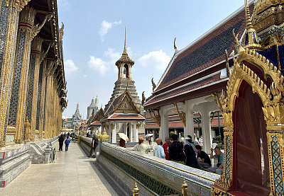 Z královského paláce v Bangkoku