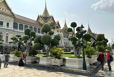 Z královského paláce v Bangkoku