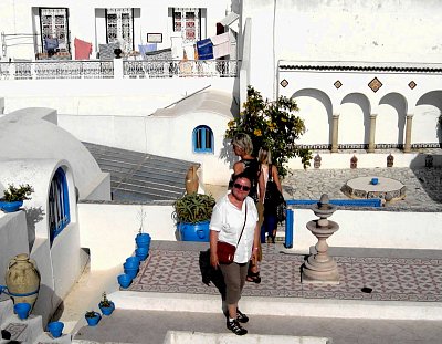 Tunis 2013, pobřežní vesnice Sidi bou Said