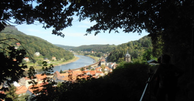 Vyhlídka z pevnosti Konigstein