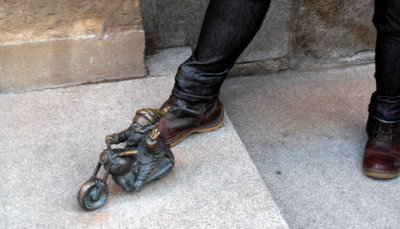 Wroclavské Krasnale - vtipné bronzové sošky trpaslíků