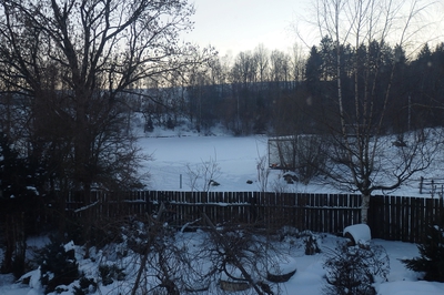 Za oknem a za plotem..