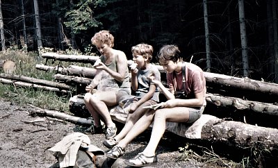 Zastávka na cestě do Kytlice - z archivu 1981