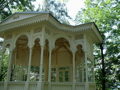 Altánek v Jeseníku-lázních