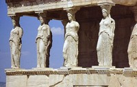 Antika - Karyatidy, Erechtheion