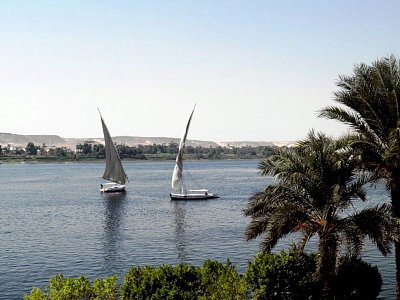 Asuán felúky na Nilu