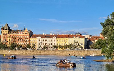 Vltava v podvečer