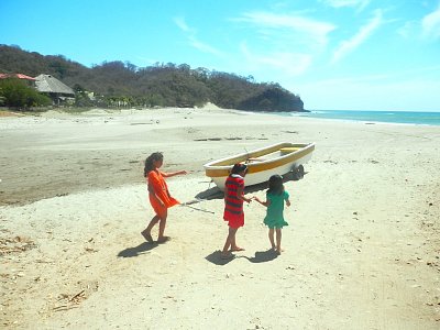 Pláž nedaleko San Juan del Sur