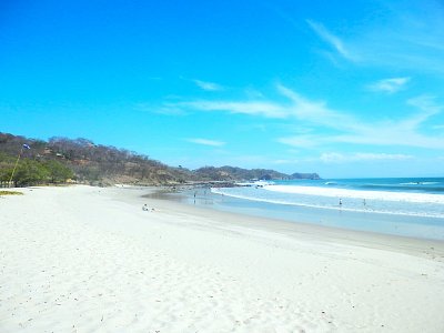 Pláž nedaleko San Juan del Sur