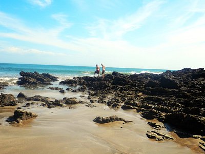 Pláž nedaleko San Juan del Sur