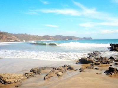 Pláž nedaleko San Juan del Sur