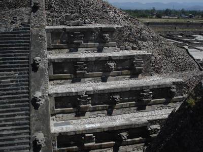 Teotihuacán - původní zdobení