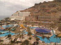 Kanárské ostrovy - areál hotelu s vodním světem