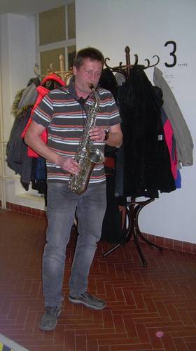 Šéfredaktor a jeho saxofon