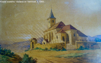 Jak šel čas: Kostel sv. Václava ve Valtířově