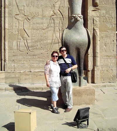 Ptolemaiovský chrám boha Hora v Edfu