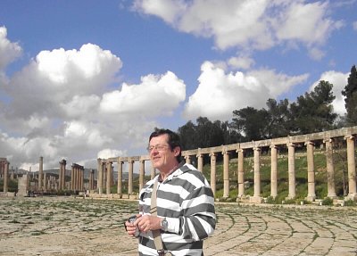 Ve vykopávkách antického města Gerasa, dnešní Jerash