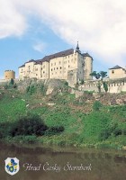 Řeka Sázava pod hradem