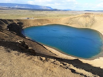 kráter Víti- Peklo