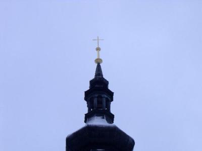 Věž našeho kostela