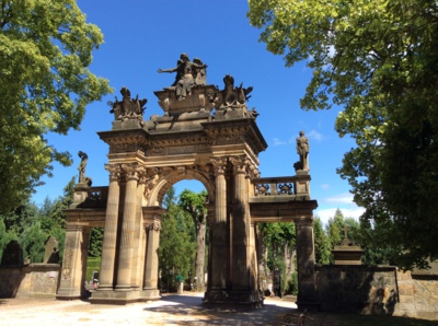 Gothard- hřbitovní brána