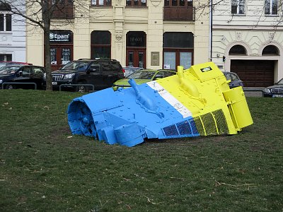 torzo tanku od Davida Černého