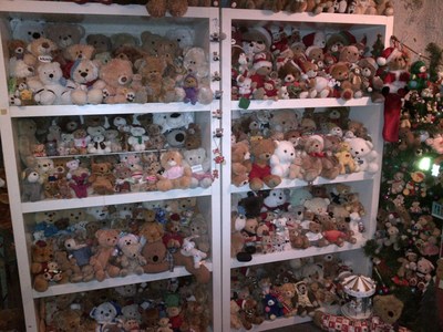 muzeum medvídků ve Vánočním domě