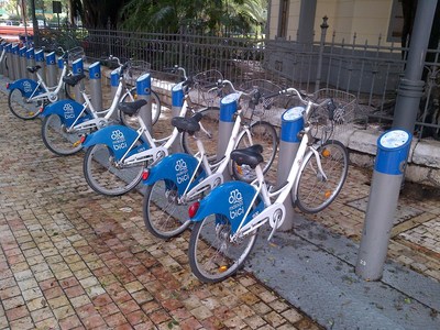 Malagu můžete prohlížět i ze hřbetu elektrokola