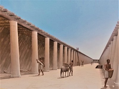 Rekonstrukce města Napata za časů faraonů