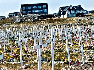 Hřbitov v Nuuku