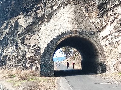 Jediný tunel na Svatém Tomáši