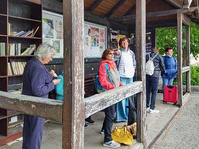S úsměvem i v dešti a zimě při odjezdu