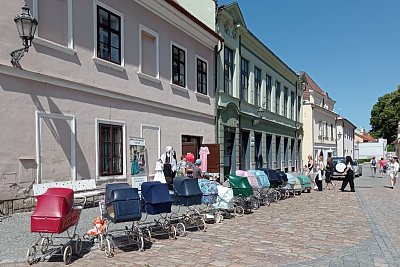 Výstava kočárků