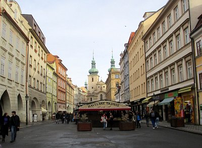 Havelská ulice, Havelský trh, kostel sv. Havla