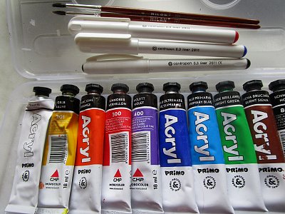 Acrylové barvičky