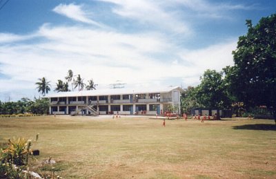 Samoa - vesnická škola