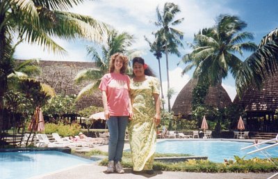 Samoa - Tasi z našeho hotelu