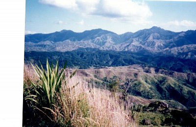 Fidži - pohoří Nausori