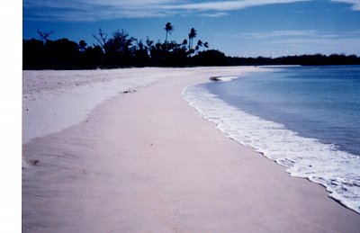 Fidži - pláž Natadola