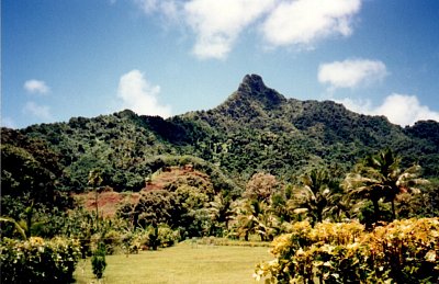 Vnitrozemí Rarotongy